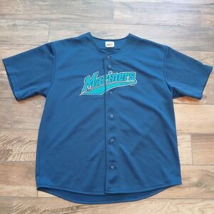Vintage Seattle Mariners Jersey Mens Extra Large Ken Griffey Jr 24 Logo Athletic